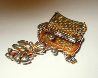 Antique Victorian Chatelaine Coin Purse