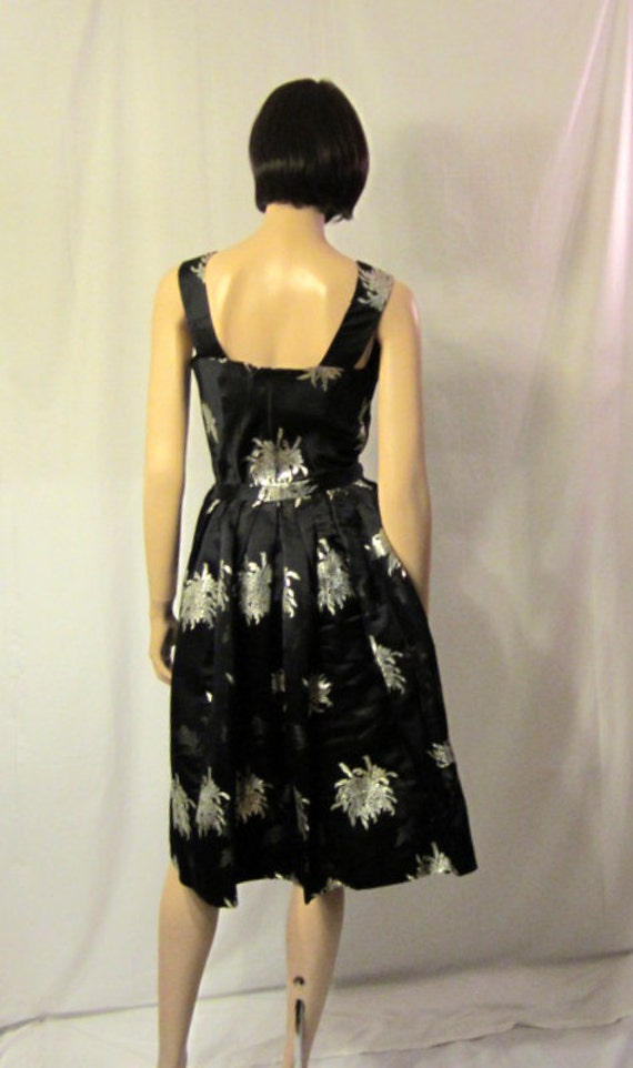 1960's Black and Silver Ensemble Custom-Made in H… - image 3