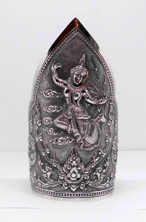 THAI NAKON Impressive Masterpiece of Siam Silver … - image 1