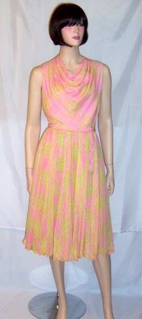 Vintage 1960’s Pistachio Dolly Mini-Dress