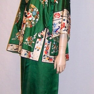 Chic Chinese Embroidered Jacket and Pants Ensemble in Vibrant - Etsy