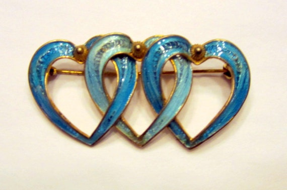 Gorgeous Vintage Italian Vermeil and Enameled Tur… - image 1