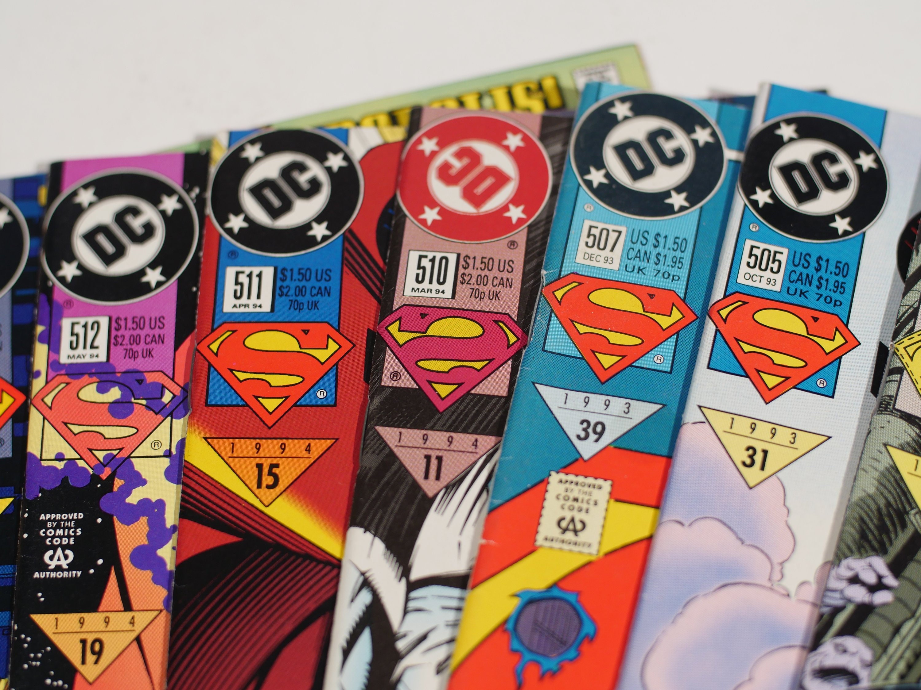 Comic Book Gift Grab Bag Lot of 50 Marvel DC ONLY X-Men Superman Batman Flash