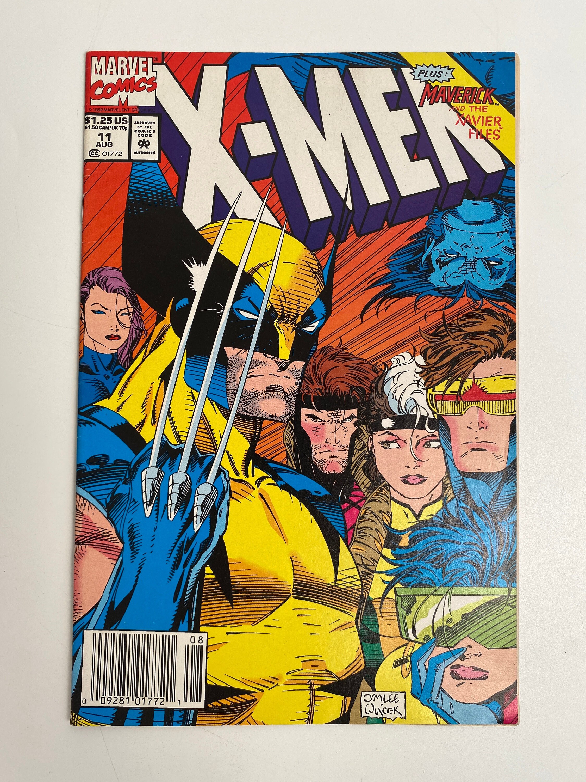 X-men 11 1992 Marvel Classic Jim Lee Wolverine Cover Comic - Etsy