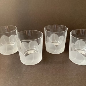 Vintage Cristal d Arques Old Fashioned Glasses, Florence by Cristal d Arques, Made in France Whiskey Glasses