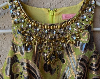 green emerald velvet dress Lilly Pulitzer Womens Parigi Elbow Sleeve Maxi True Navy X Gold Metallic  Rope Stripe Crinkle Knit XS One Size at Amazon Women's Clothing store