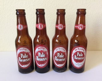 Vintage Old Reading Pale Reserve Beer Bottles, Reading Pa. Beer Bottles, Vintage Breweriana Collector, Vintage Bottle Collectors