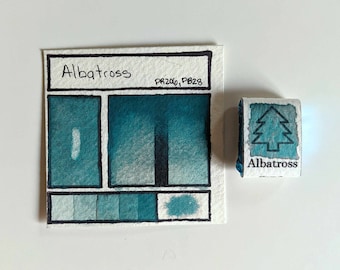 Albatross | Handmade Watercolors | Quarter Pans | Vegan