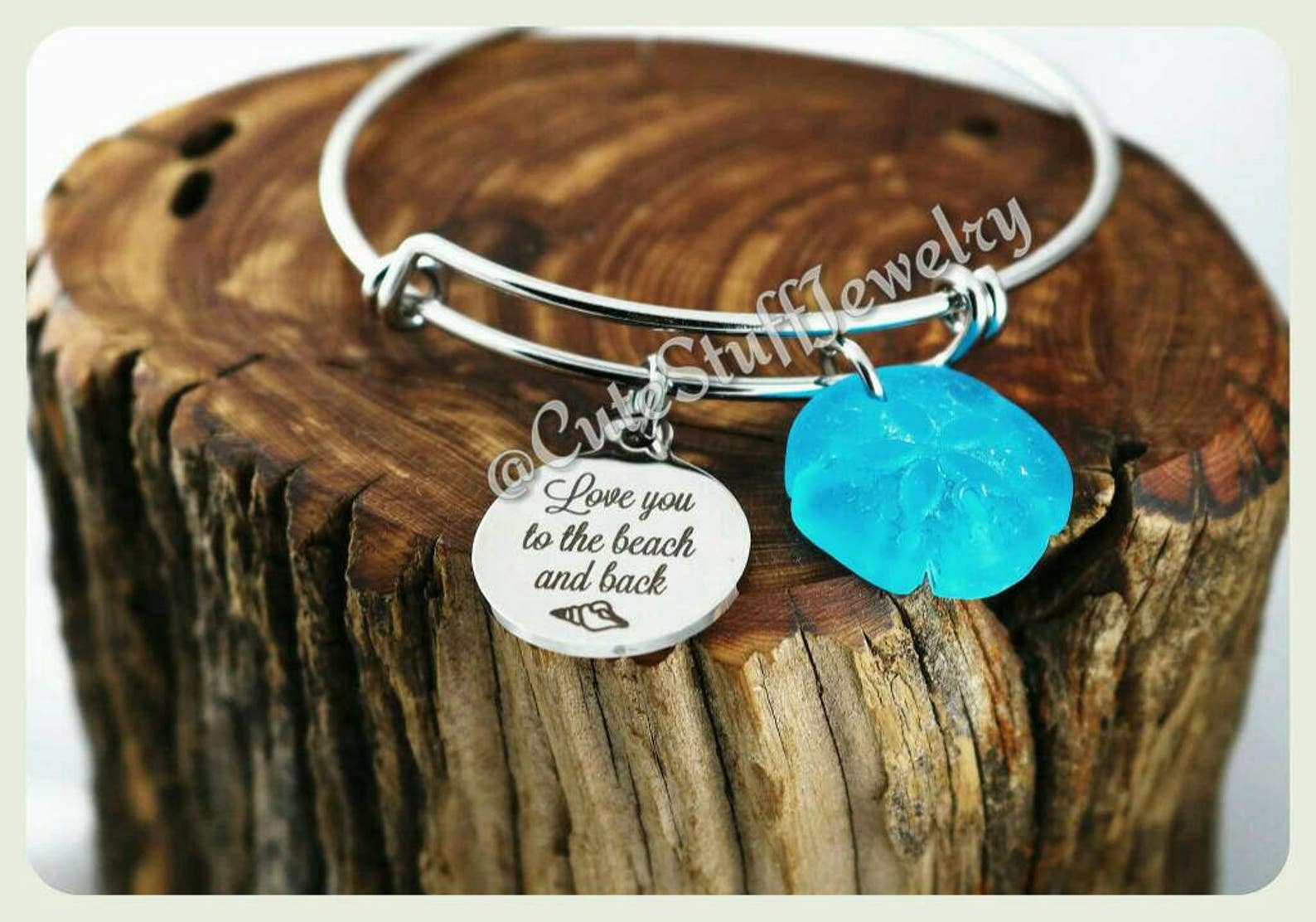 Love you to the beach and back bracelet Clearance
