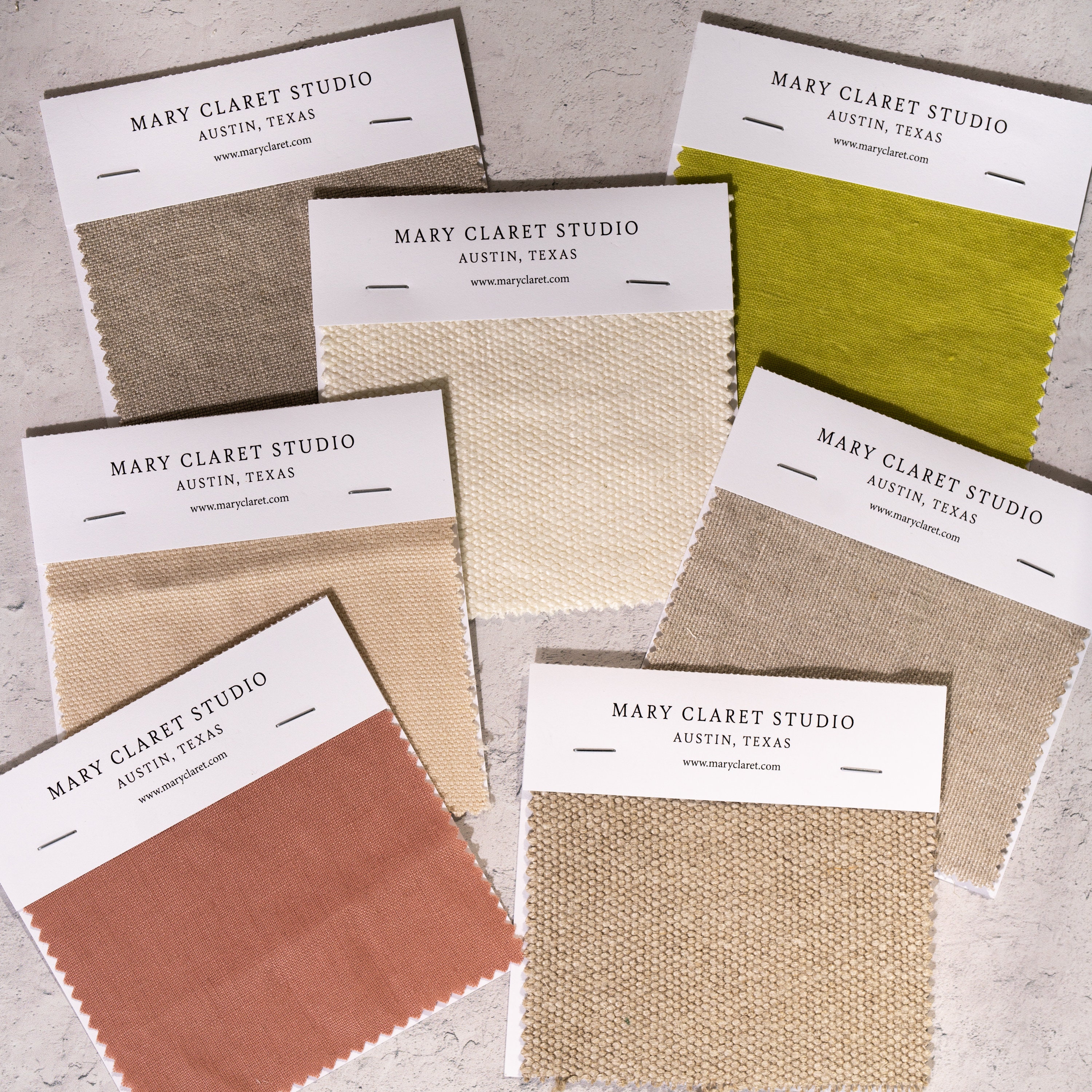 Linen fabric samples / 16 colors softened linen swatches / Washed flax  samples / Linen fabric / Linen colour / Fabric swatches