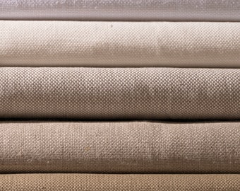 100% Linen Pure Heavy Upholstery Weight Linen Flax Fabric by the Yard 14.5 oz/sq yard/ 492 gsm