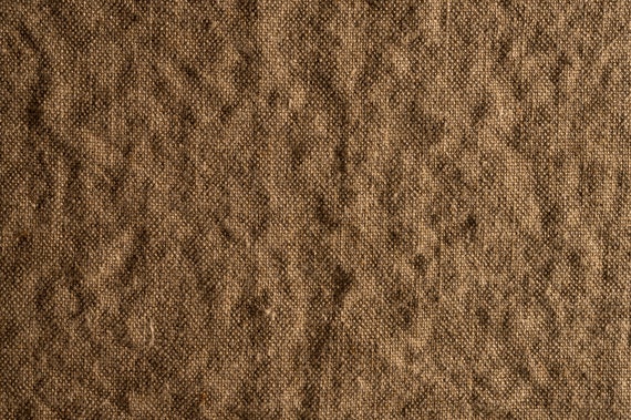 100% Linen Pure Heavy Upholstery Weight Linen Flax Fabric by the Yard 12.5  Oz/sq Yard/ 424 Gsm -  Hong Kong