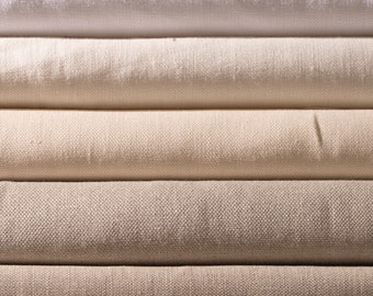 100% Linen Pure Home Furnishing Upholstery Slipcover Weight Flax Fabric by the Yard 11 oz/sq yard/ 373 gsm