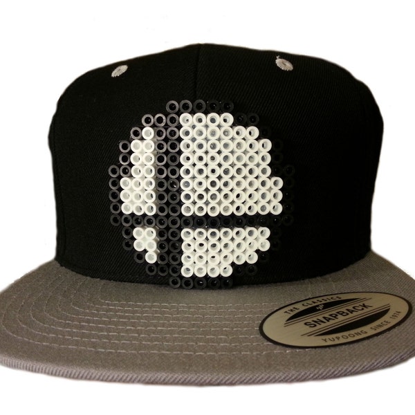 8-Bit Super Smash Bros Snapback Smash Ball