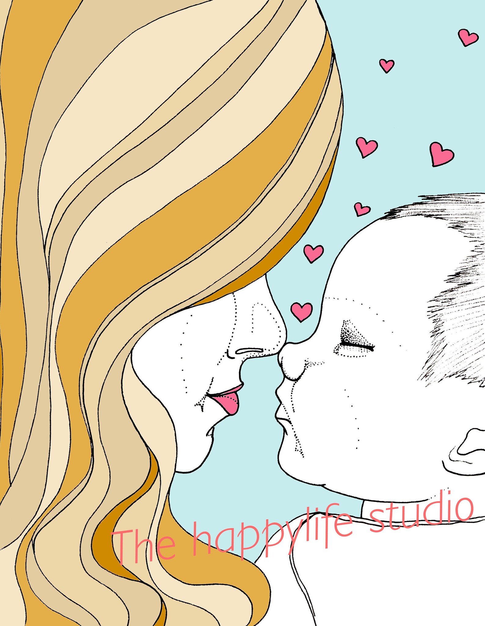 Mom and Baby Coloring Page New Mom Coloring Pregnancy Etsy