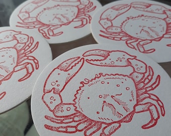 Porta-copos tipo caranguejo