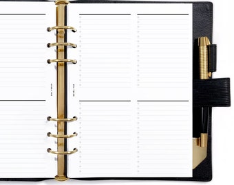A5 4 Checklist, Printable Planner Inserts [PDF File]