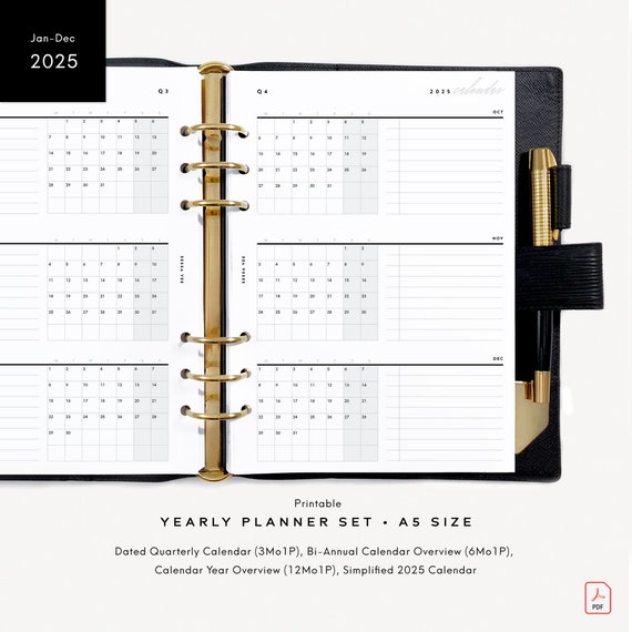 2025 Full Calendar Printable Pdf File
