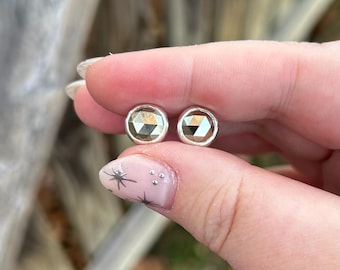 Pyritörhängen - Gula pyritörhängen - Pyritörhängen - Gyllene pyritsmycken - Sterlingsilver - Pyritörhängen - Fools Gold