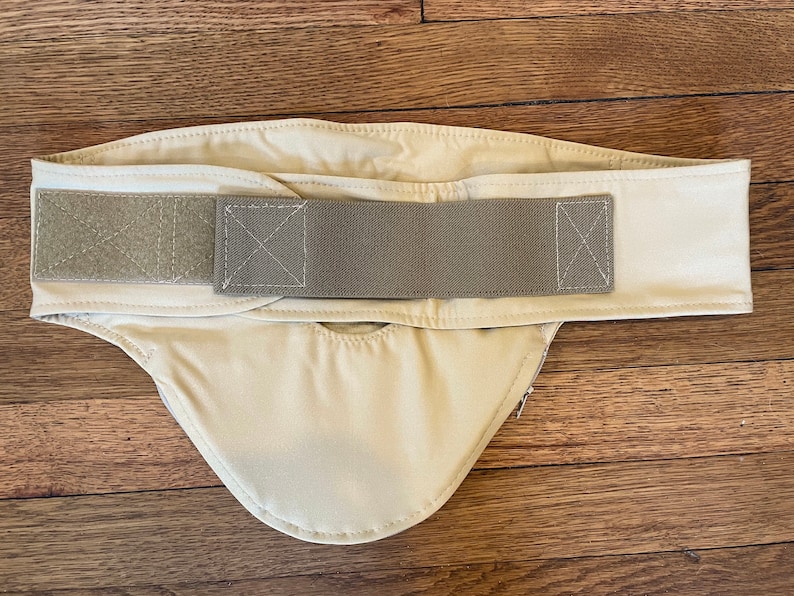 RT Ostomy Belt: 34 Vertical Orientation 3 14 flange Custom Color Neutral Stealth Belt