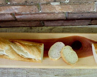 Redwood Breadboard, Serving board, charcuterie, cheese , bread board, serving tray, centerpiece (Free Shipping)