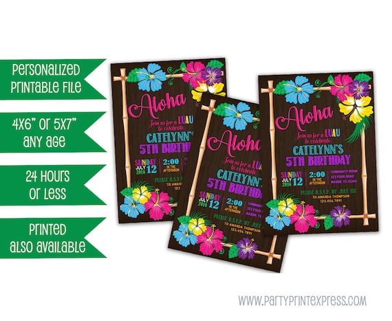 Printable Luau Birthday Invitation - Luau Aloha Birthday Invitation - Woman Pool Bash Invite - Luau Bash invitations - Neon Hibiscus photo relating to Printable Luau Invitations identify Printable Luau Birthday Invitation - Luau Aloha Birthday Invitation - Female Pool Bash Invite - Luau Get together invitations - Neon Hibiscus