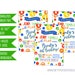 Printable Gym Birthday Invitations Gymnastic Invite Boy Gym Party ...