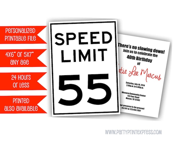 printable funny invitation men