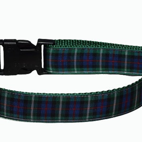 Dog Collar, Plaid - MacKenzie (Medium - X Large)