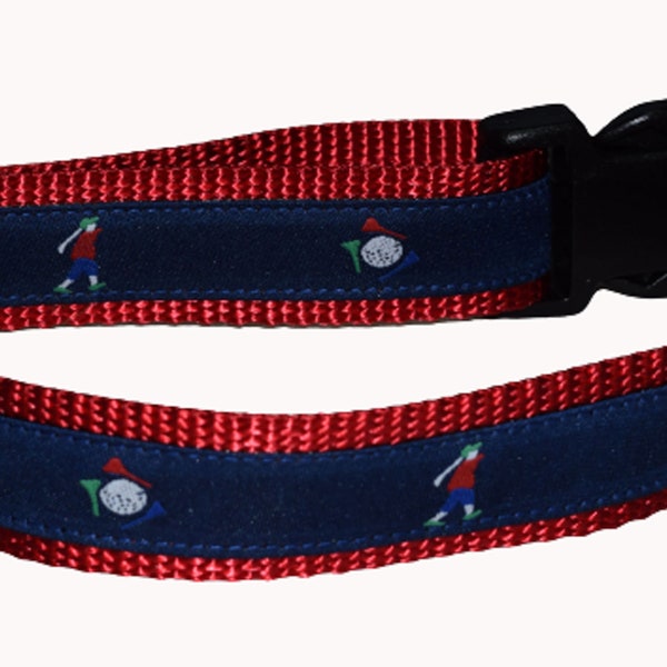 Golf Dog Collar Etsy