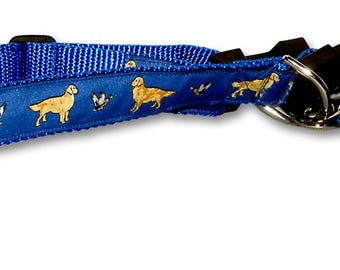 Dog Collar, Golden Retriever (Sizes: Large and X Large)
