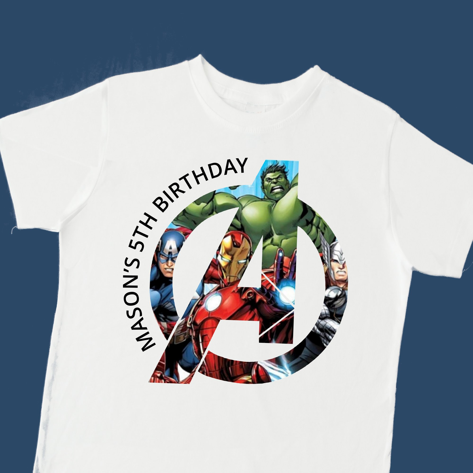 Details about   Avengers Birthday Shirt Superhero Birthday Shirt Avengers Tee Superhero Shirt