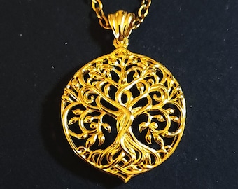 The Tree of Life in 18K Gold Vermeil