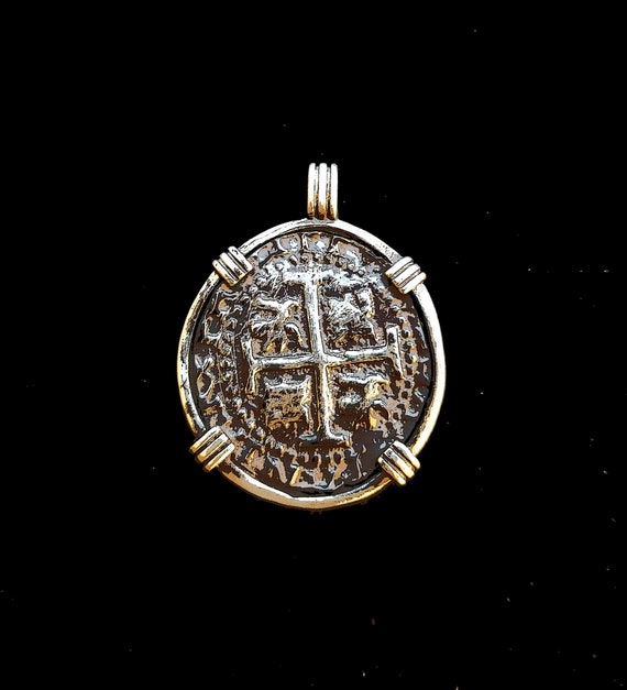 Atocha Shipwreck Spanish 8 Reale Coin Replica in .925