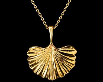 Ginko Vermiel Sterling Silver Pendant