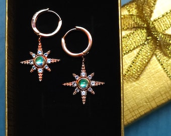 Vermeil Starlight Earrings in 18K gold over Sterling Silver