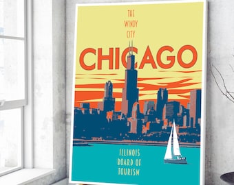 chicago gifts etsy