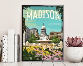 Madison Poster Etsy