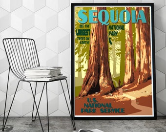 National Park Poster Etsy
