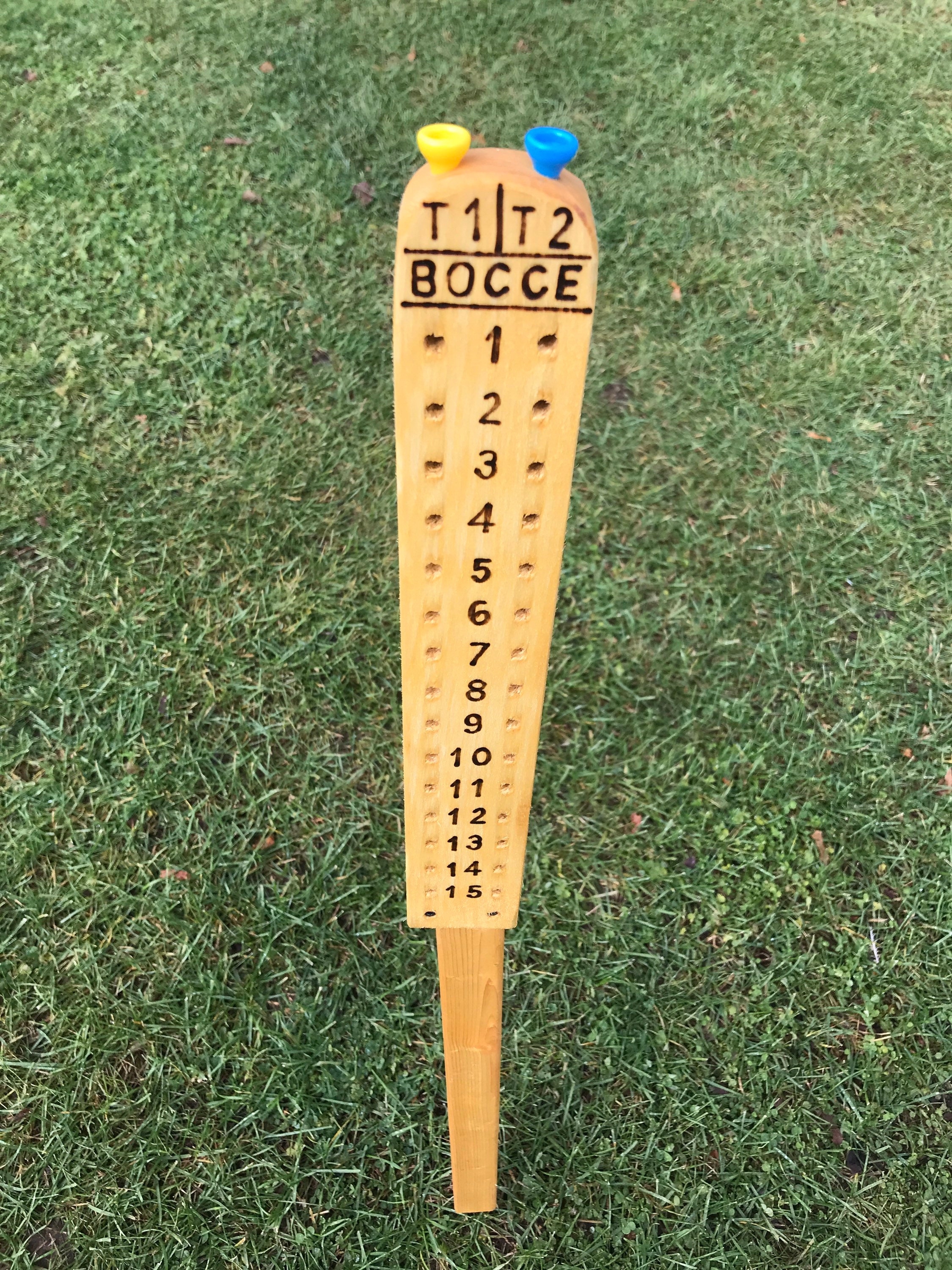 Bocce Scorekeeper Etsy