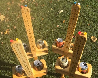 Scorekeepers double drink holders, four pack