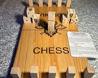 Viking Chess, Kubb Board Game