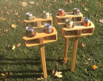 Four double drink holders