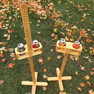 Scorekeeper drink holder, and drink holder, with bases