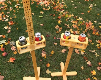 Scorekeeper drink holder, and drink holder, with bases