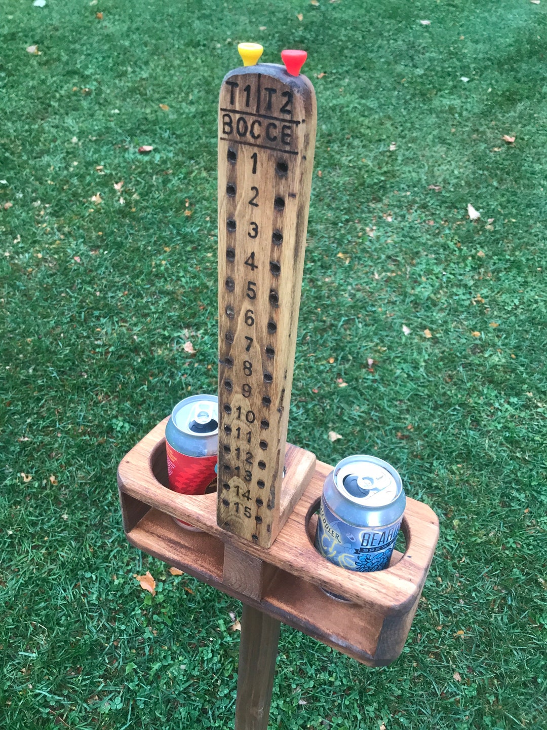 Bocce Scorekeeper Drink Holder Etsy