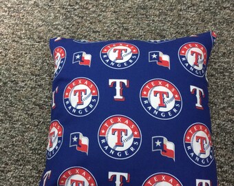 Texas Rangers Pillow Etsy