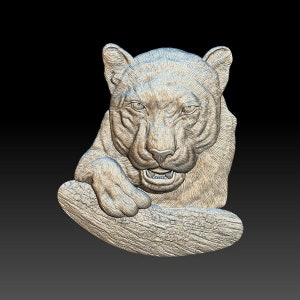 3D STL File for CNC - Panther v1