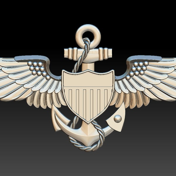 Set of 3D Model for CNC - Naval Aviator