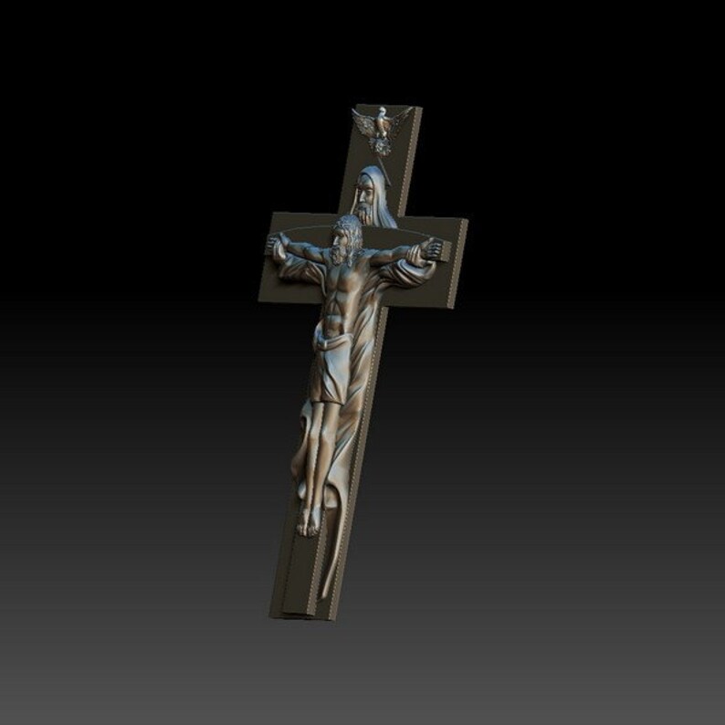 3D STL File Cross V7 - Etsy